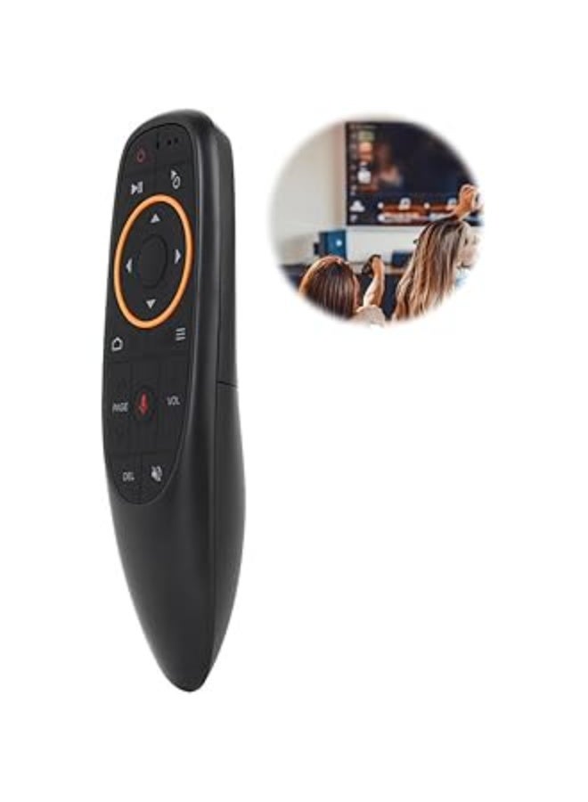 X Vision Remote Air Mouse Remote, 2.4G RF Wireless Remote Control with 6 Axis Gyroscope and IR Learning, Air Fly Mouse with Voice Input for Android TV Box/PC/Smart TV/HTPC/Projector - Image 2